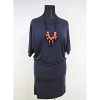 Sukienka Annie - kimono 3/4 z podwójnym dołem